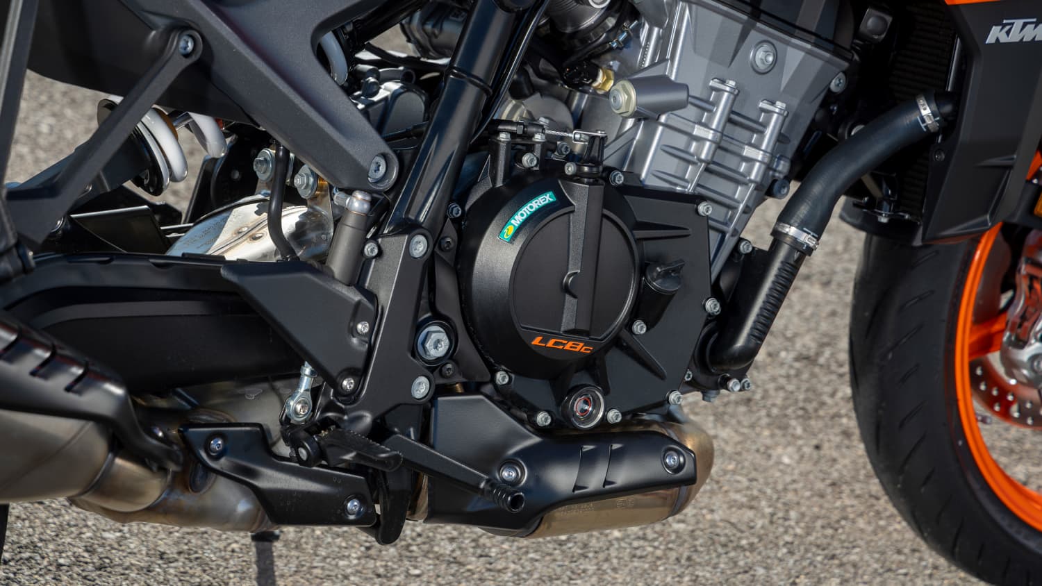 Motor der KTM 990 Duke