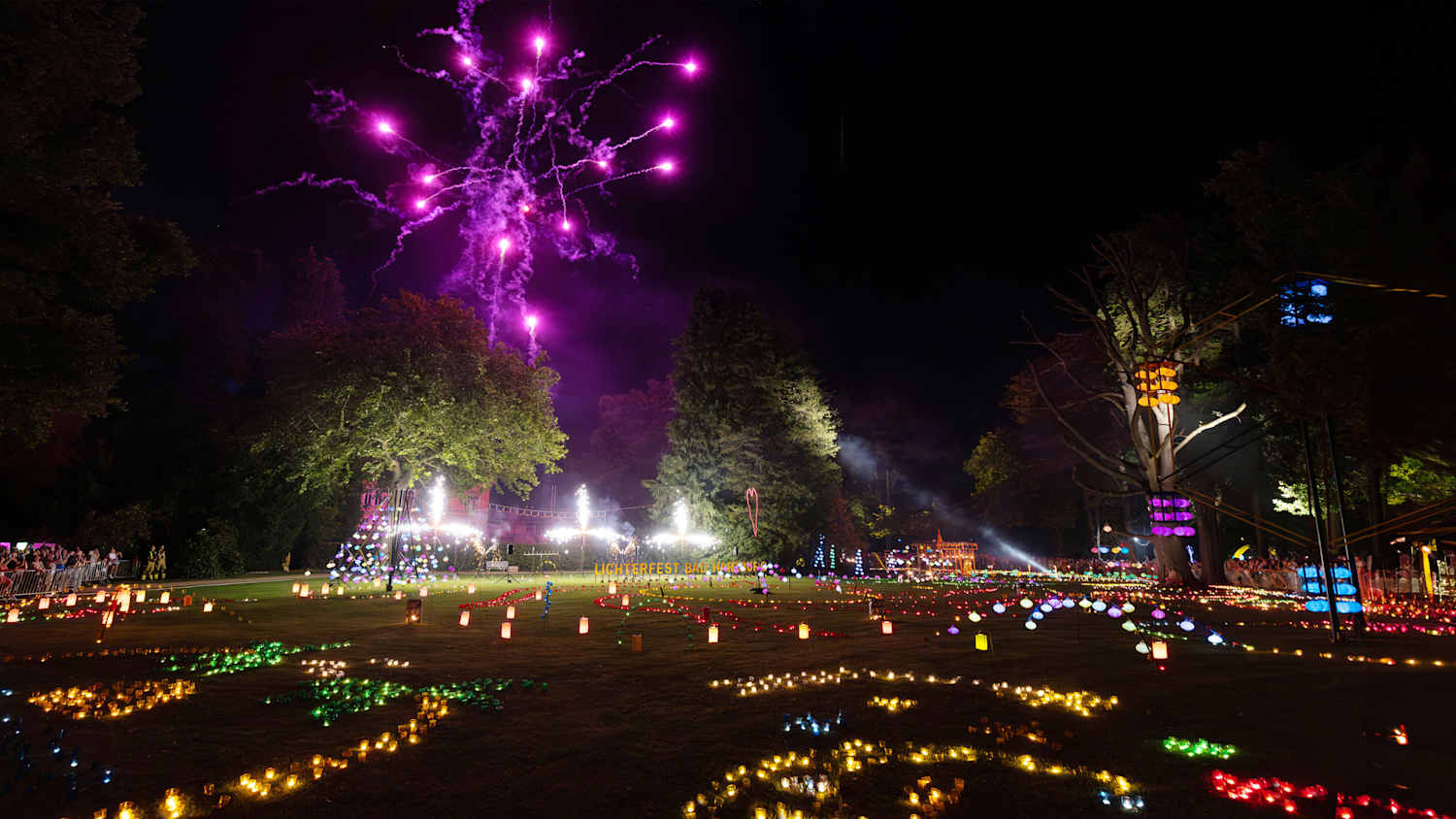 Lichterspiele in Bad Harzburg zum Salz&Lichterfest 