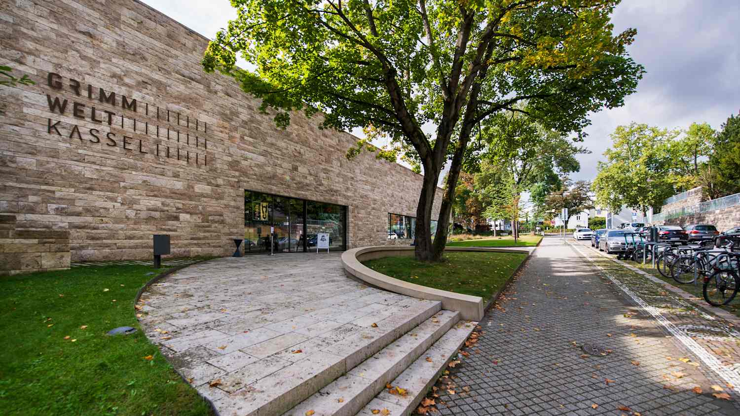 Außenansicht der Grimmwelt in Kassel