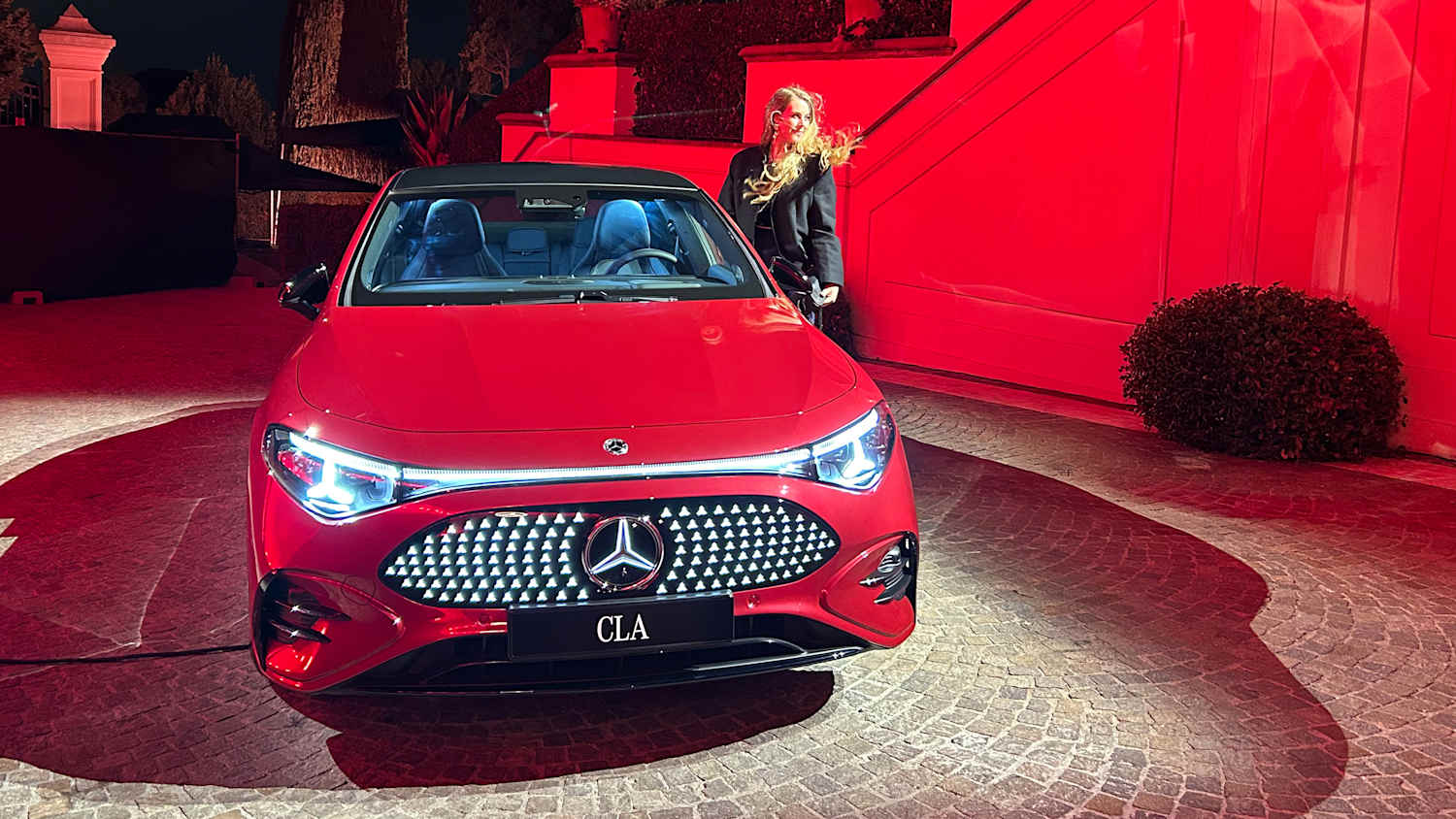 Der neue Mercedes CLA bei seiner Weltpremiere