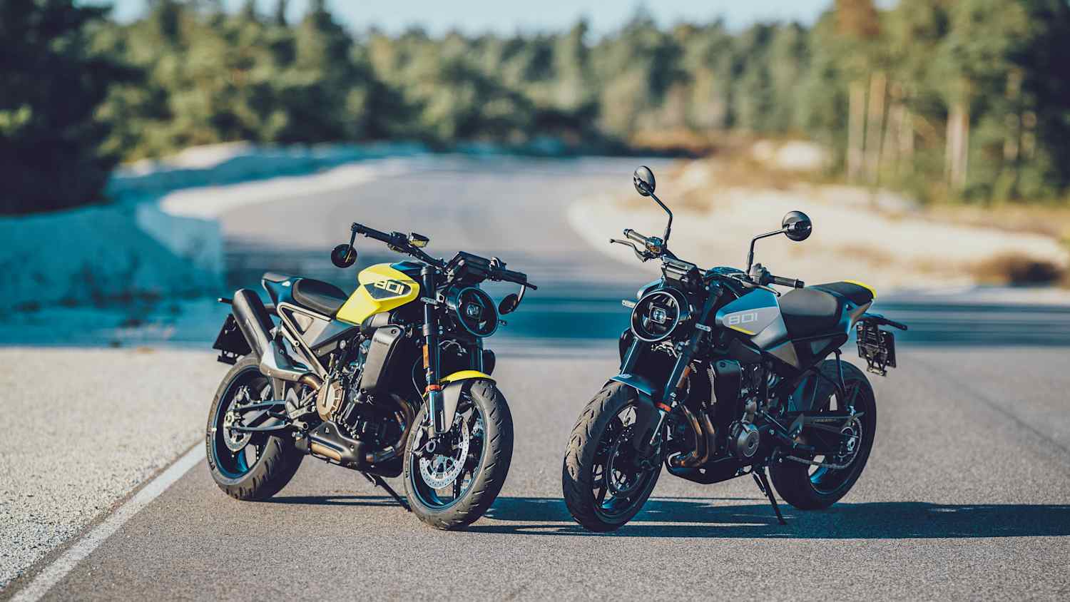 Husqvarna bringt nach dem Scrambler Svartpilen 801 nun das sehr sportliche Nakedbike Vitpilen 801.