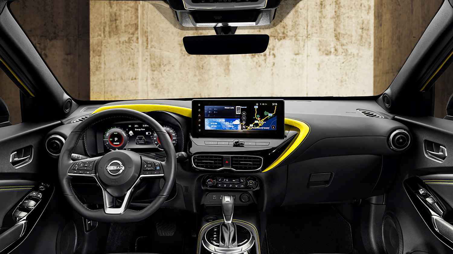 Das Cockpit des neuen Nissan Juke