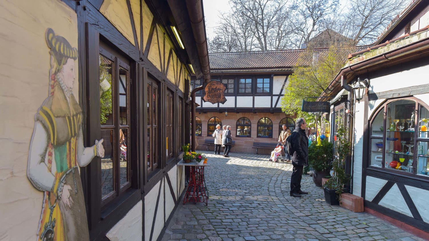 Handwerkerhof in Nürnberg