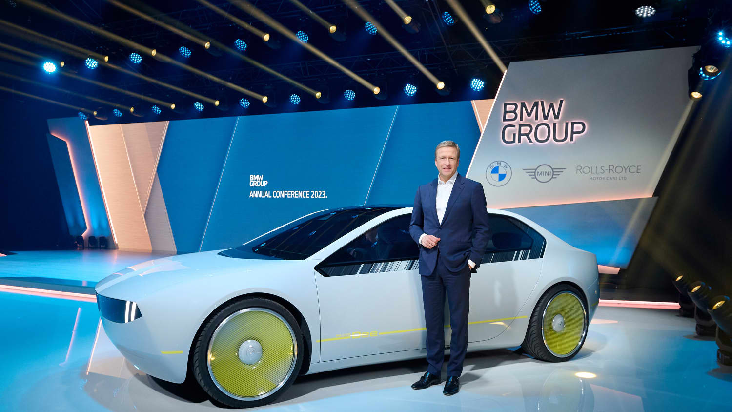 Jahreskonferenz 2023 am 15. März 2023. Oliver Zipse, Vorsitzender des Vorstands der BMW AG