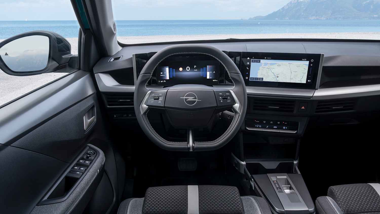 Das Cockpit des Opel Frontera