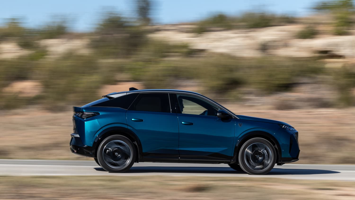 Seitenansicht des Peugeot 3008