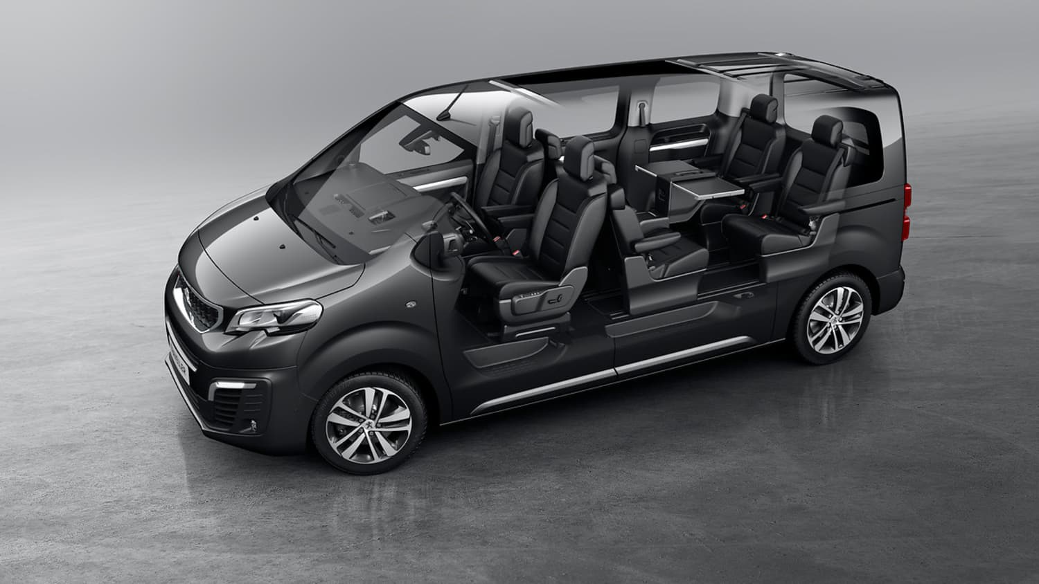 Innenausstattung eines Peugeot e-Traveller