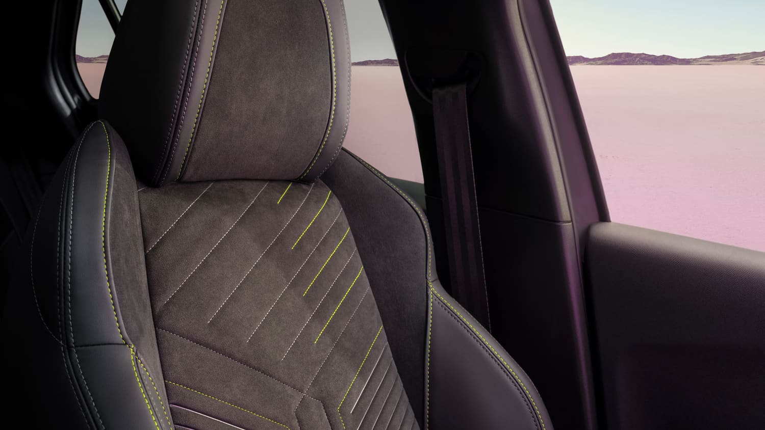 Der Vordersitz des Peugeot Facelift 2008