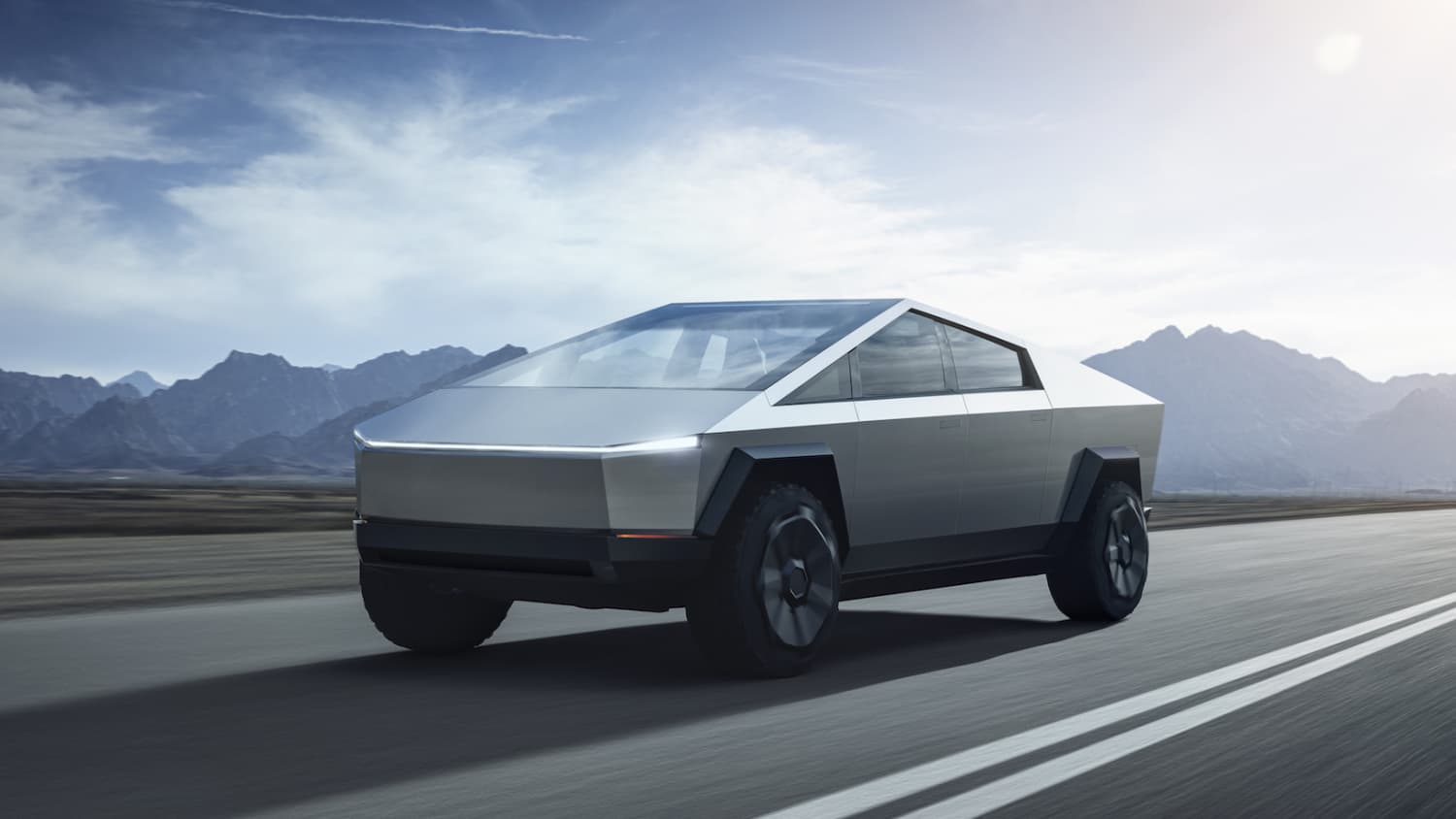 Auch der Tesla Cybertruck gehört in die Fahrzeugklasse der Pickups
