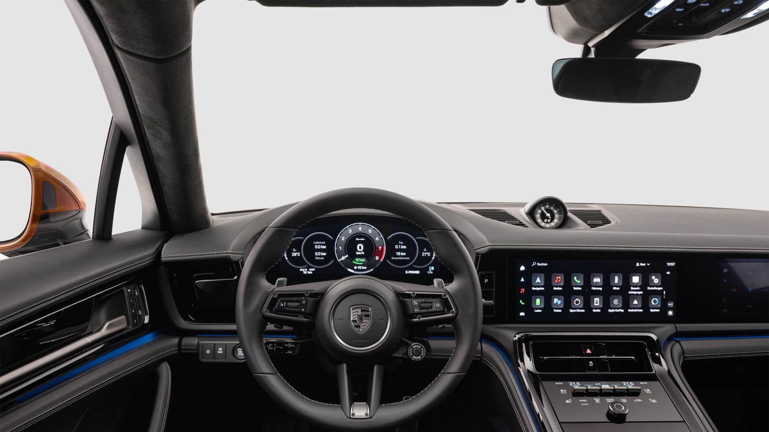 Cockpit des Porsche Panamera