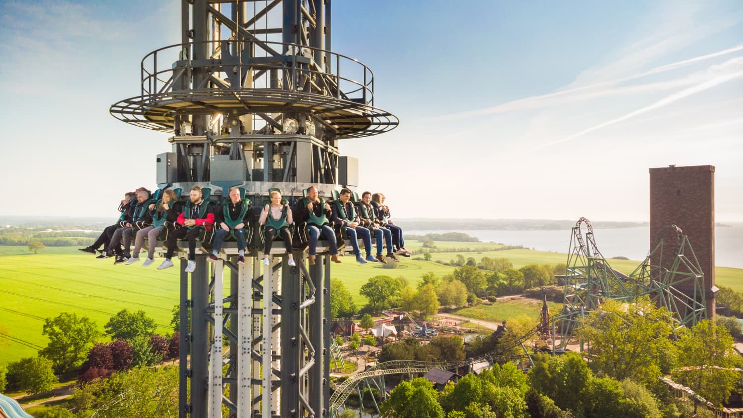 Fahrattraktion im Hansa-Park