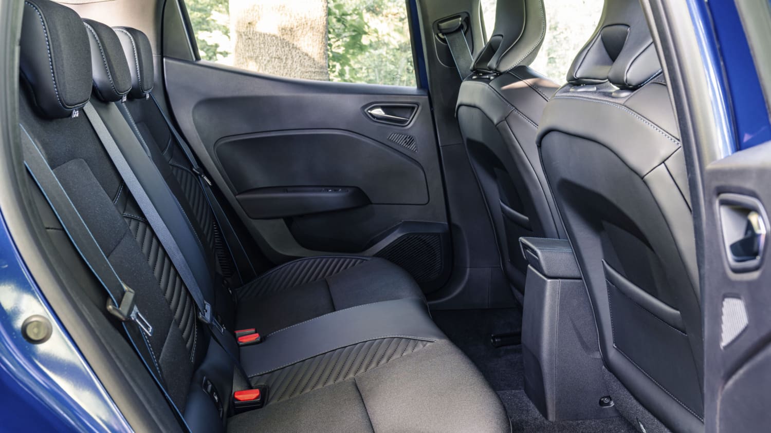 Rückbank des Renault Clio nach Facelift