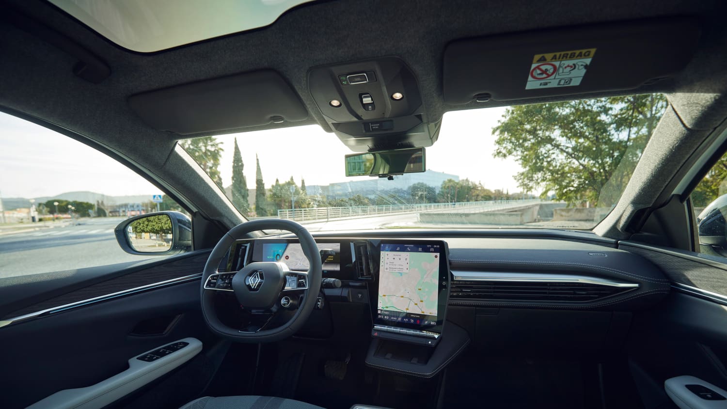 Cockpit des Renault Scenic E-Tech Electric