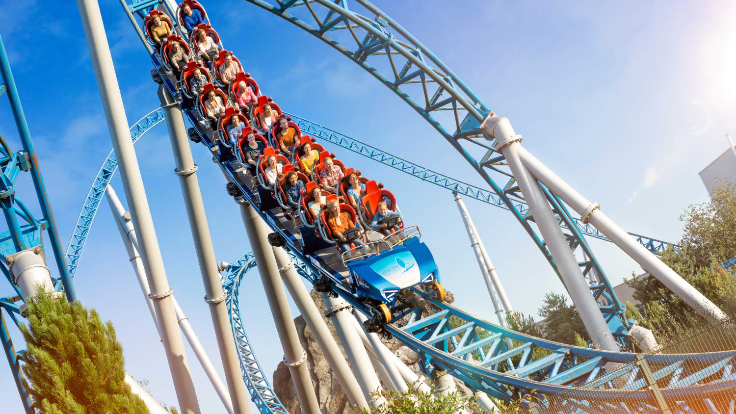 Achterbahn im Europapark Rust
