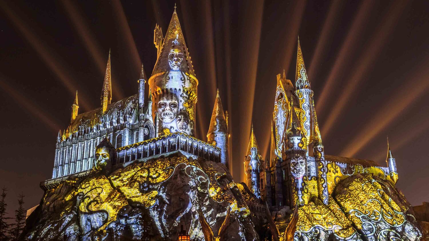 Parry Potter Schloss im Vergnügungspark Universal Orlando Resort
