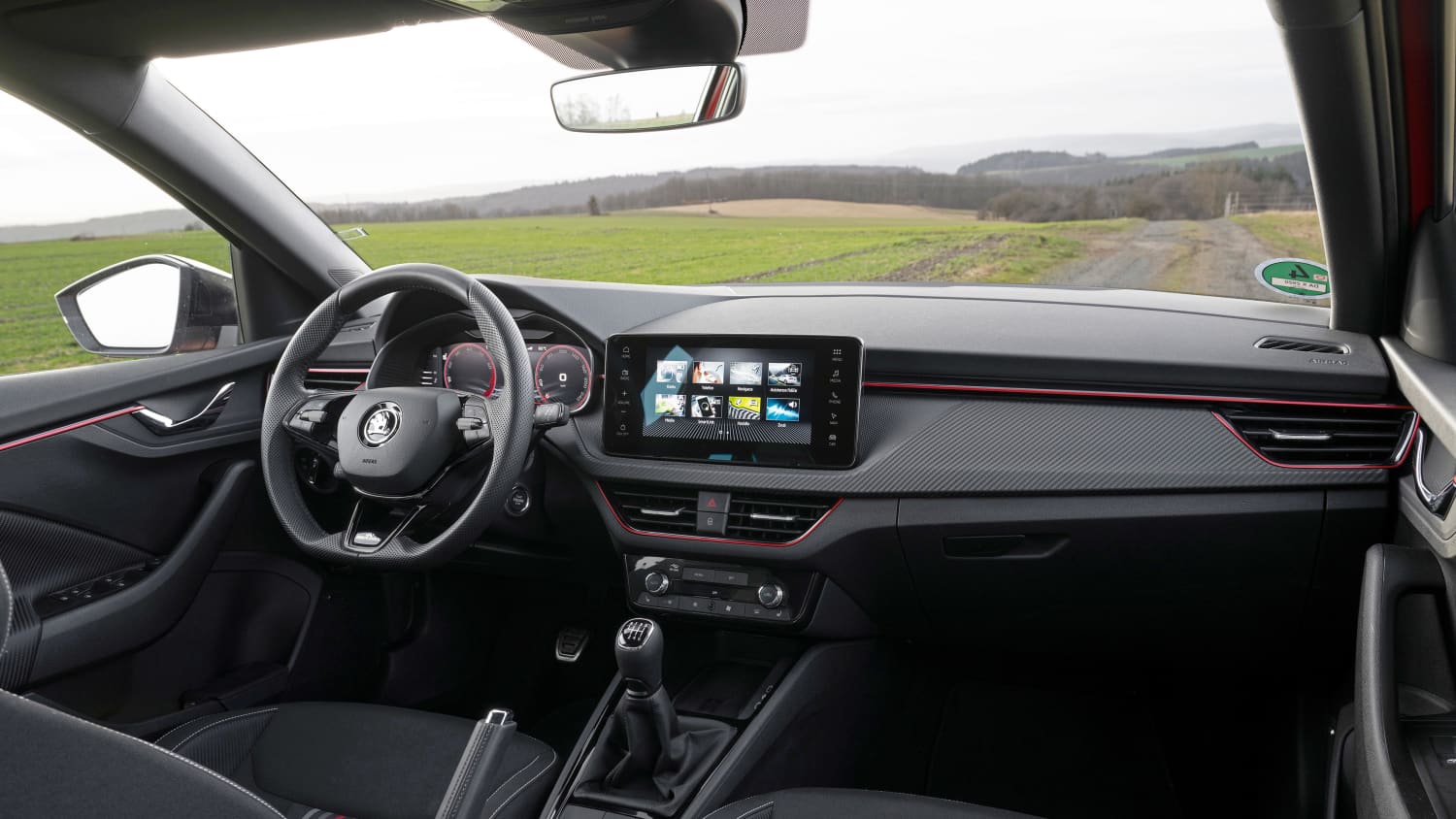 Cockpit des Skoda Scala nach Facelift