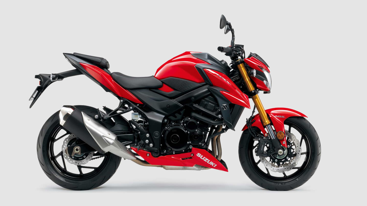 Suzuki GSX S 750 seitlich stehend