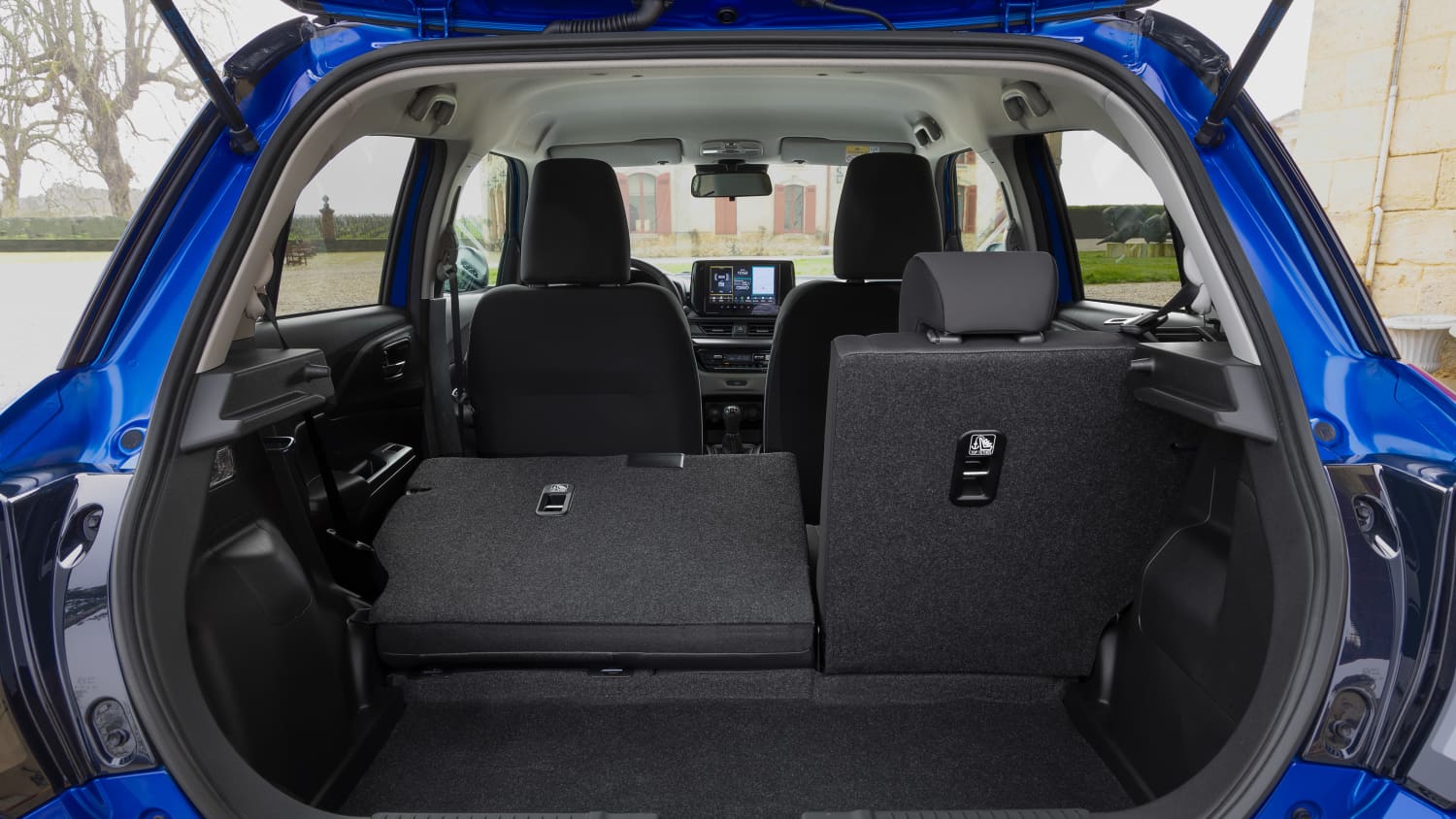 Kofferraum des Suzuki Swift