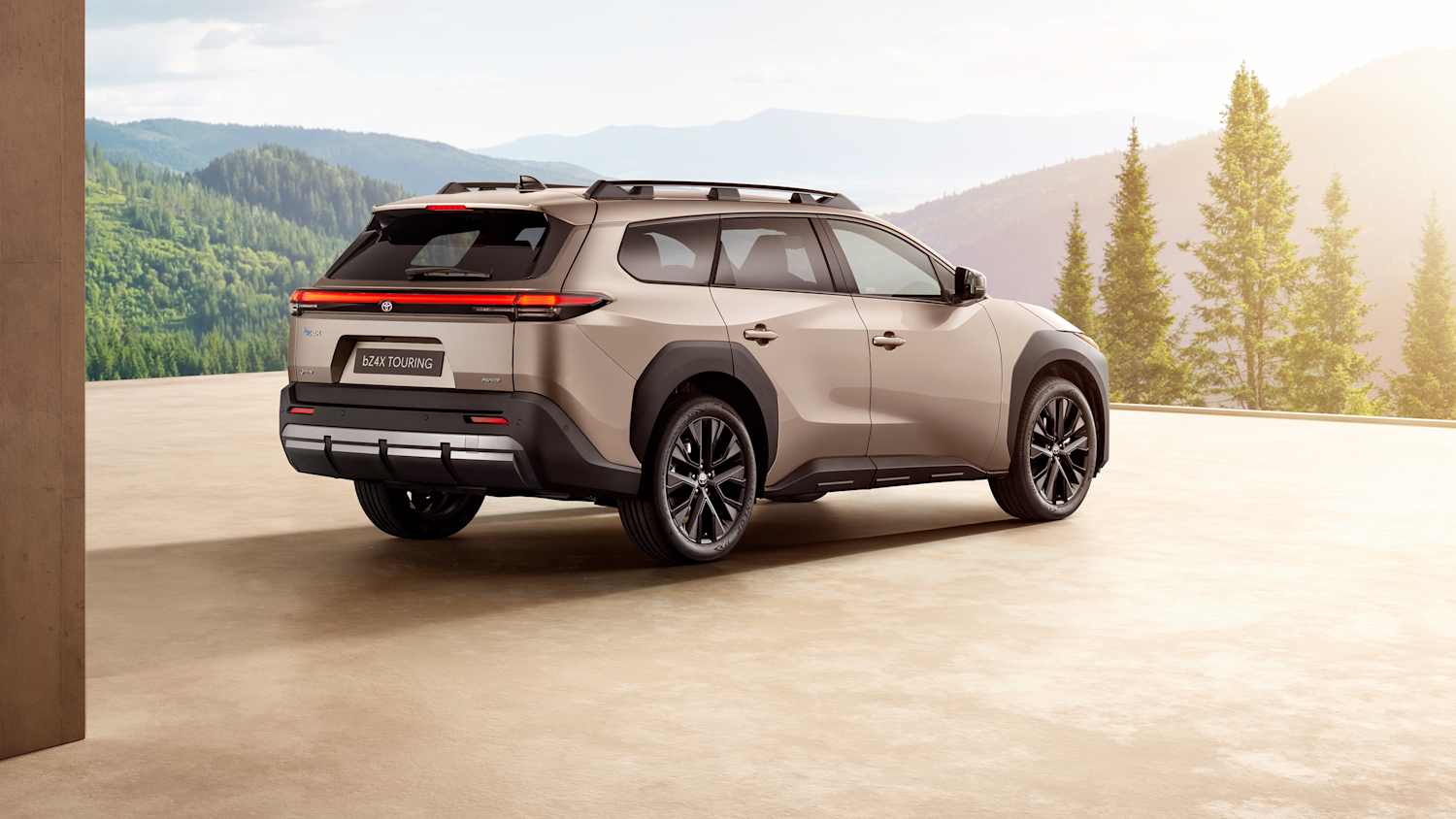 Aufnahme des Toyota bZ4X Touring