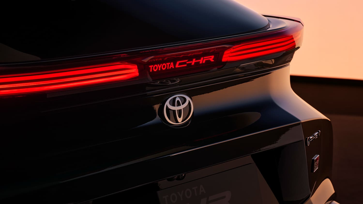 Heckdetail des Toyota C-HR