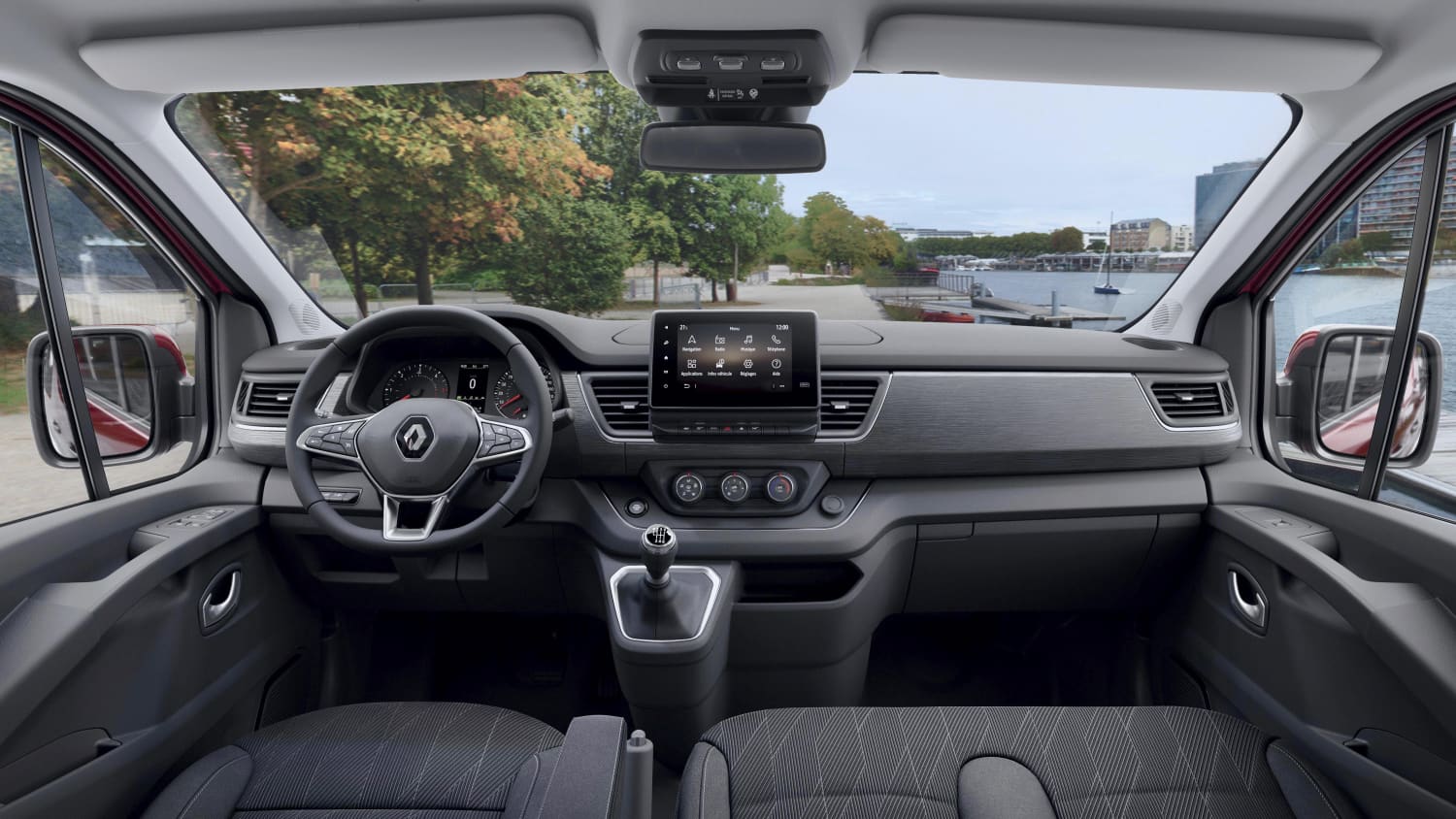 Das Cockpit vom Renault Trafic
