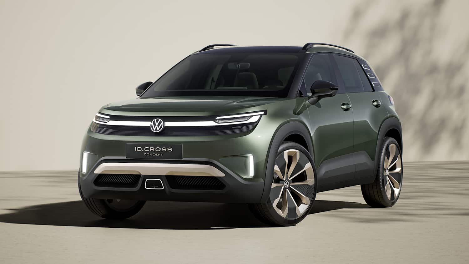 Aufnahmen des neuen VW ID. Cross