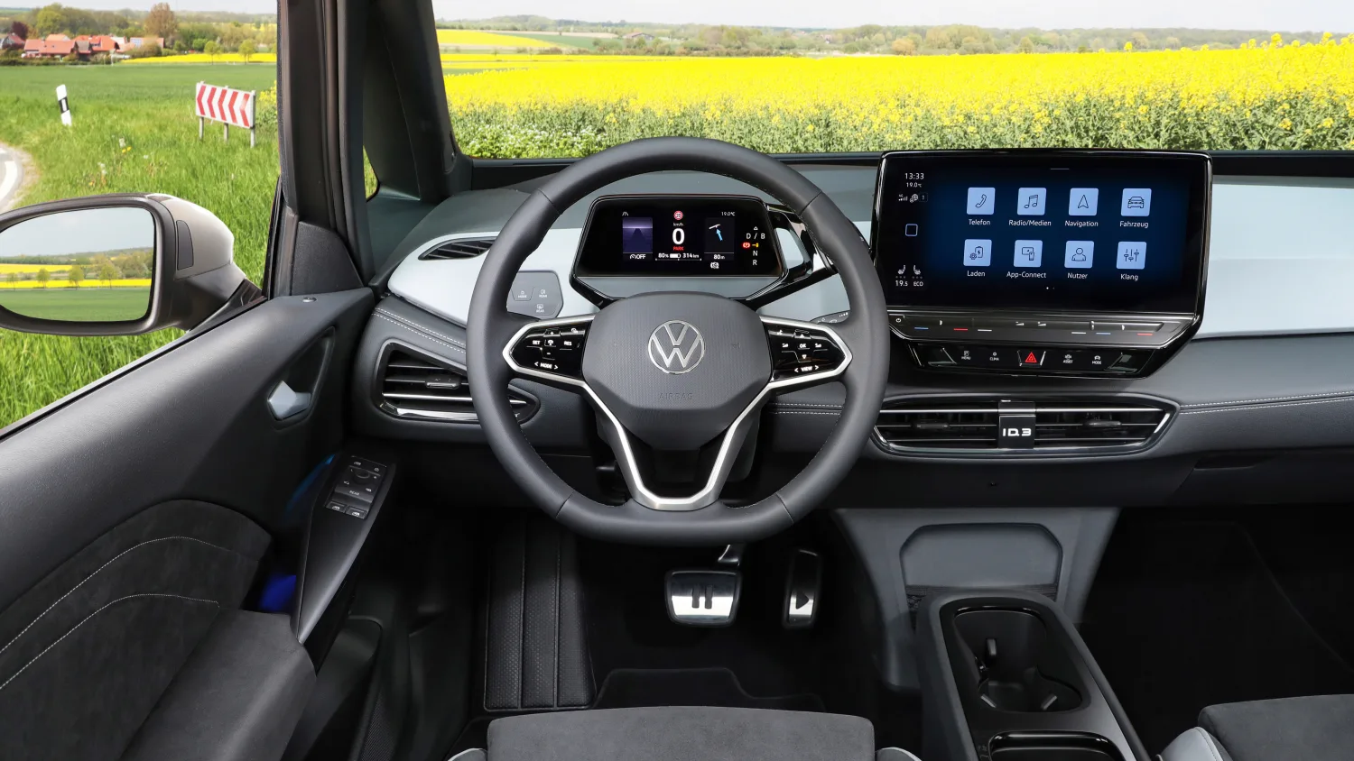 Kompatibel für VW ID.3 2019-2023, Auto-Armaturenbrett Lichtdichte