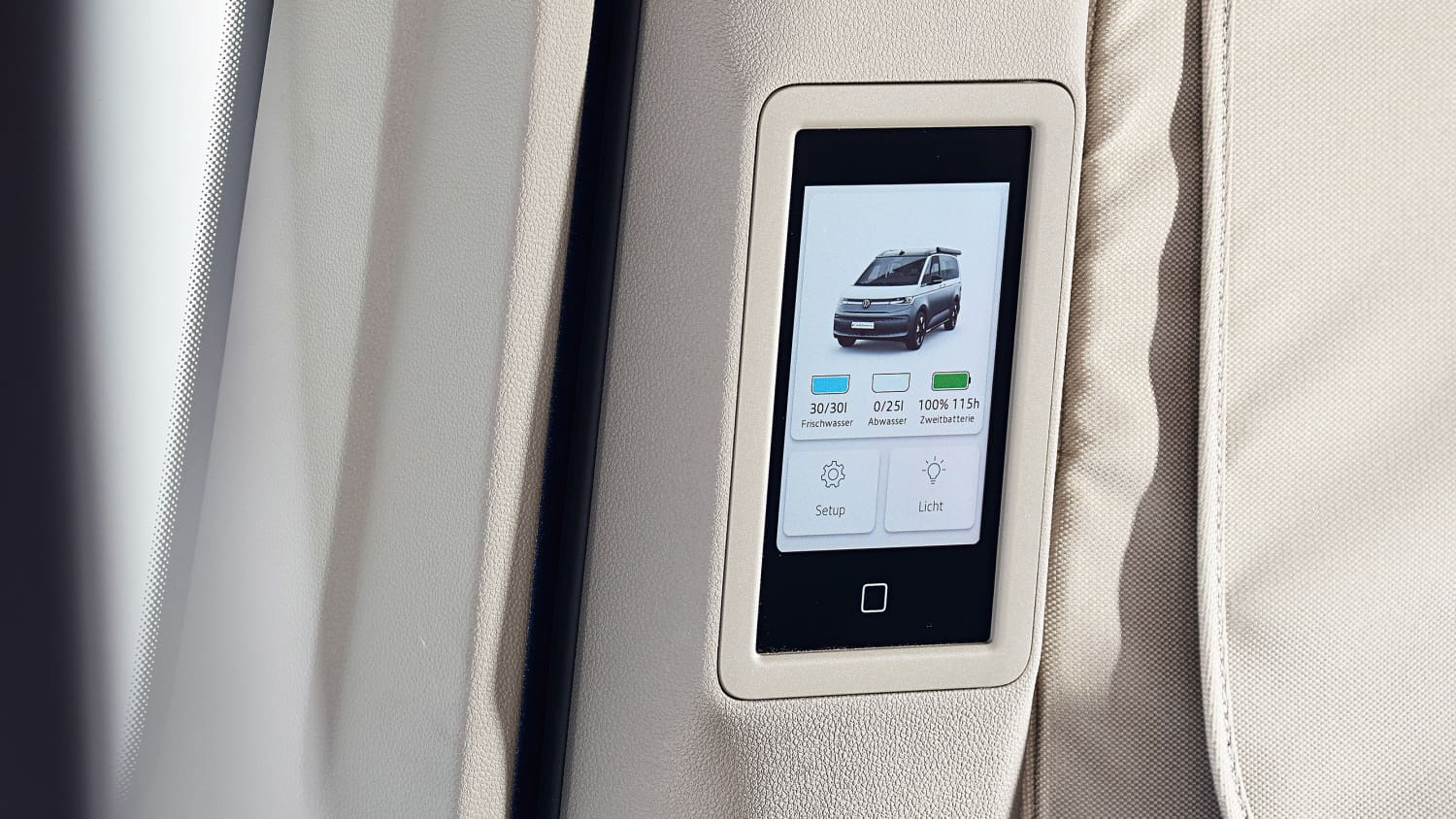 Verbrauchsanzeige im VW New California
