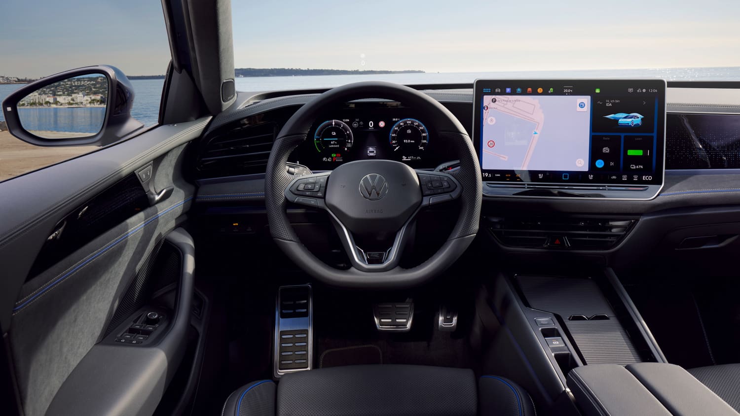Das Cockpit des neuen Volkswagen Passat