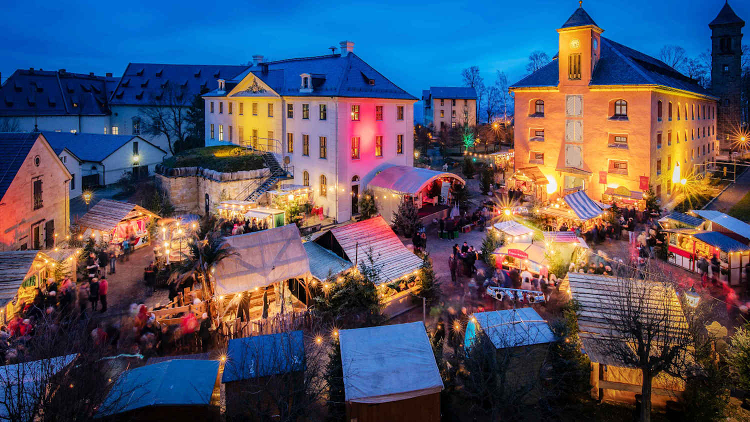 Weihnachtsmarkt auf Festung Königstein