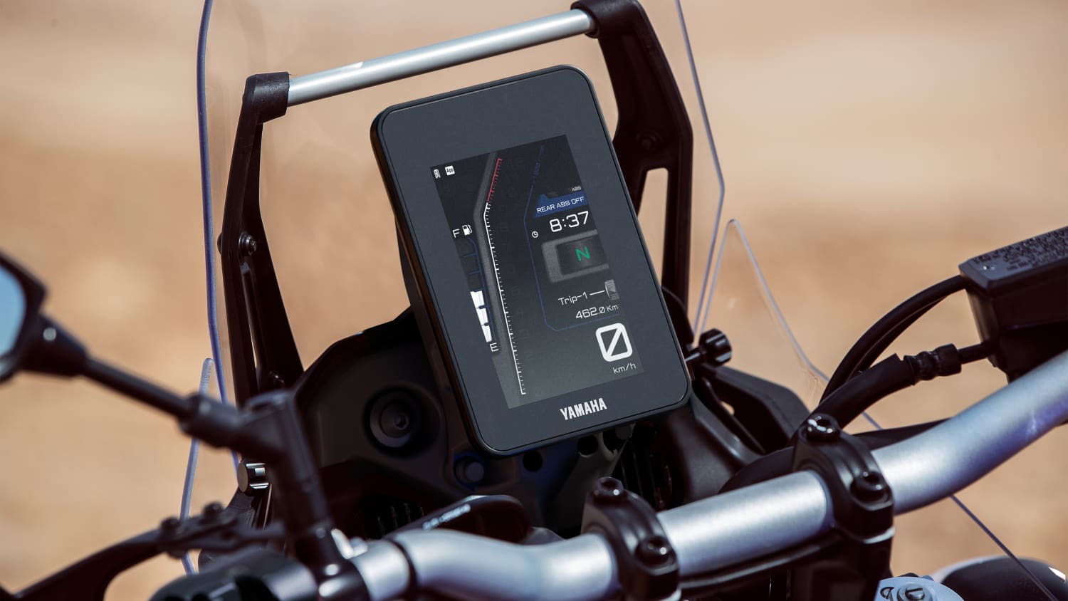 Der Computer der Yamaha Tenere 700