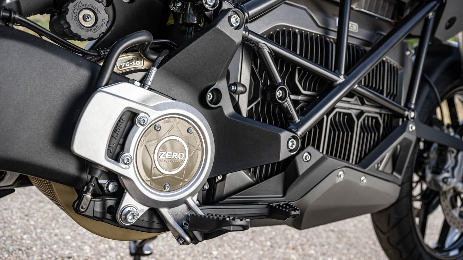 Der Motor des neuen Elektro-Motorrades Zero DSR/X im Detail