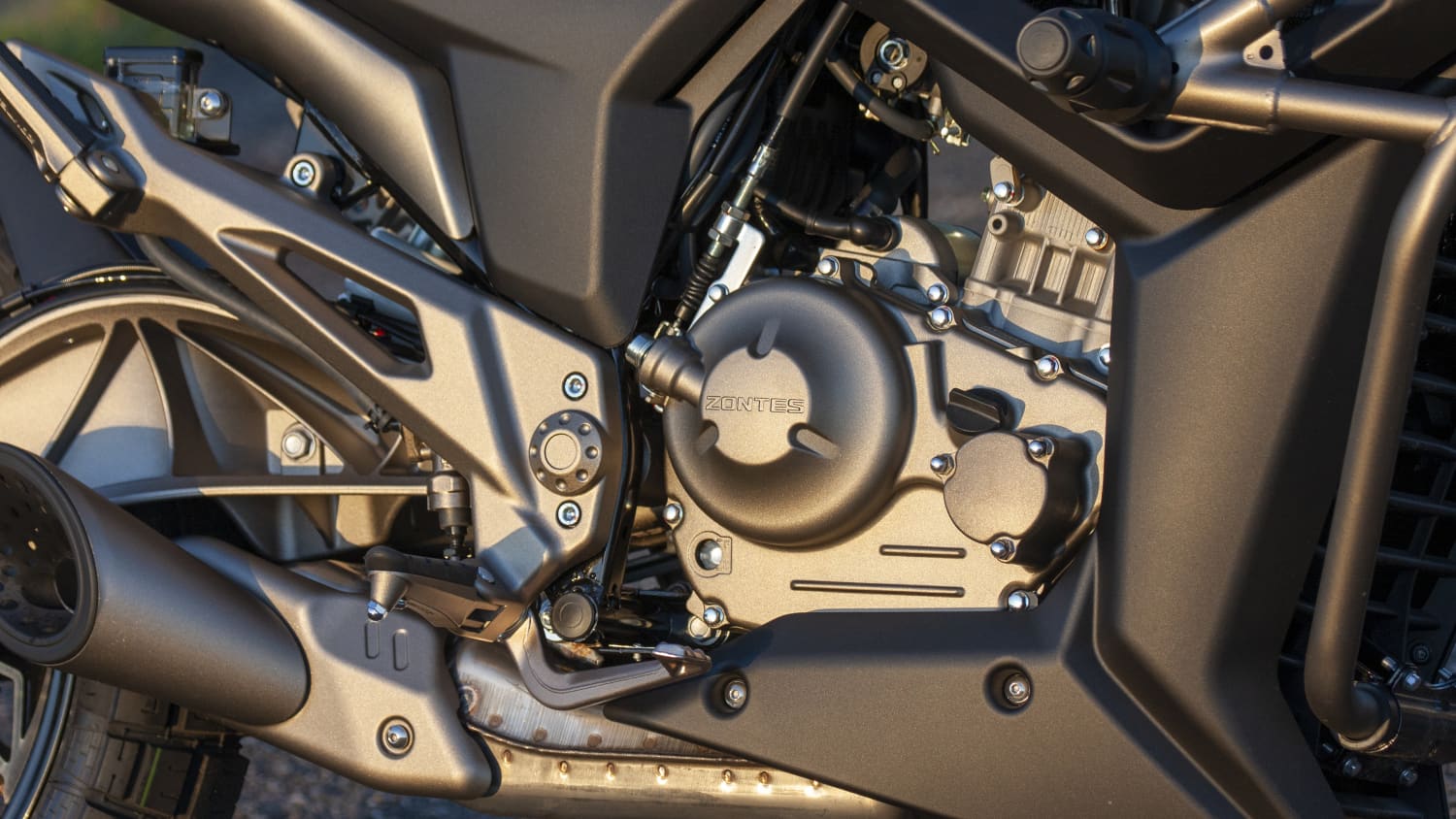 Motor des Motorrades Zontes Z125-G1