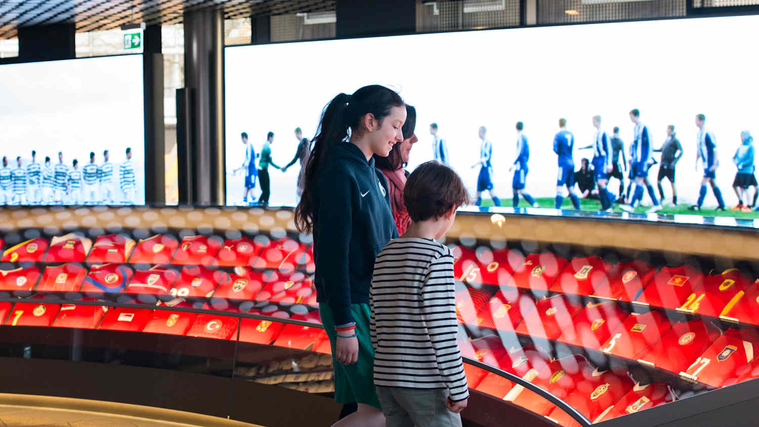 Ausstellung im FIFA Museum in Zürich