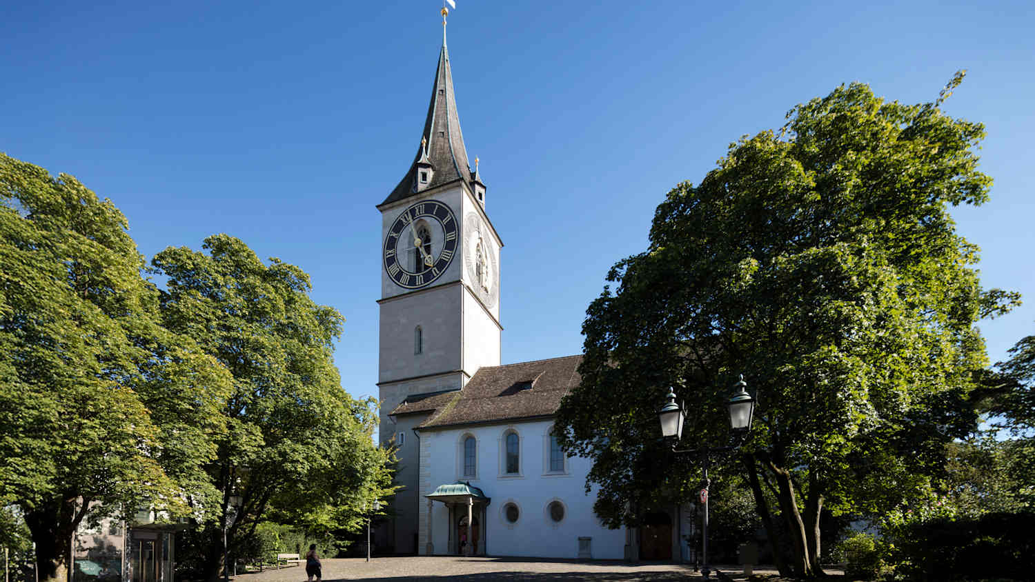 Kirche Sankt Peter in Zürich