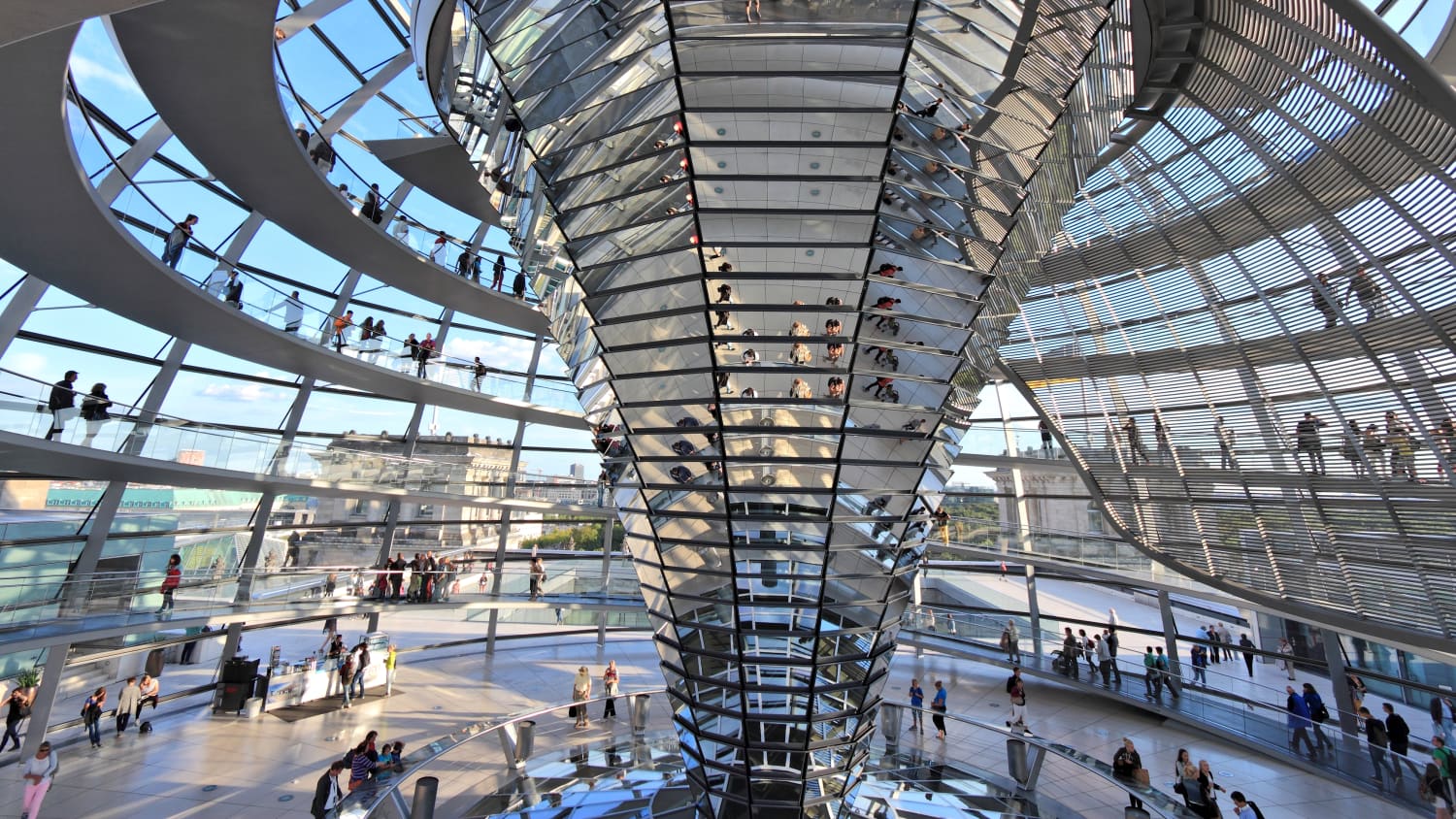 Reichstagskuppel von innen
