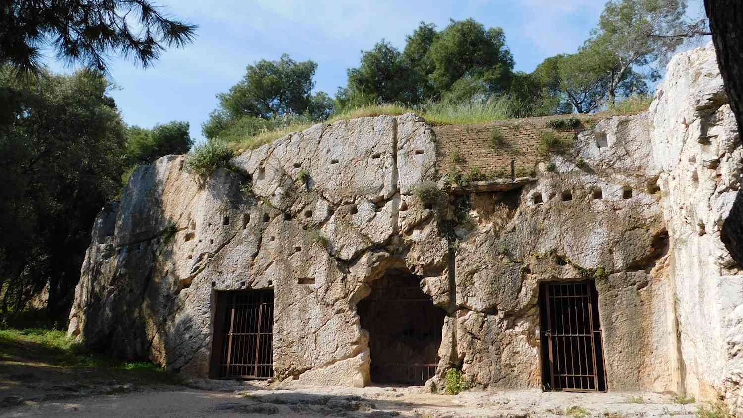 Ruinen des Gefängnis des Sokrates