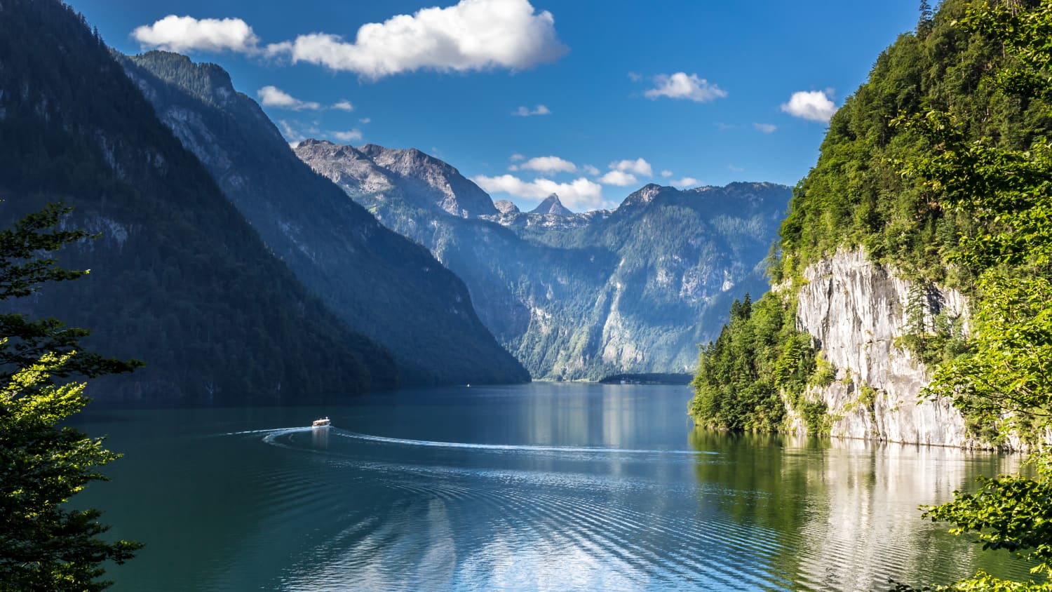 Blick auf den Königssee