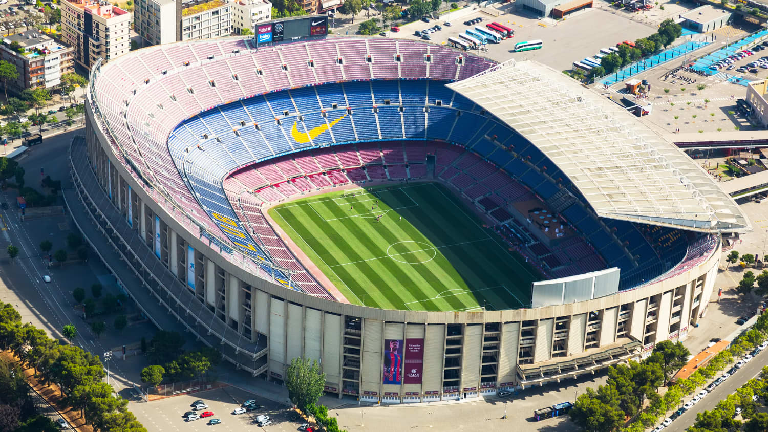 Fußballstadion in Barcelona Camp Nou