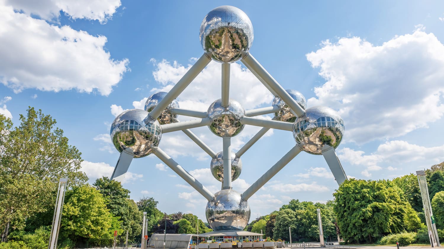 Das Atomium in Brüssel