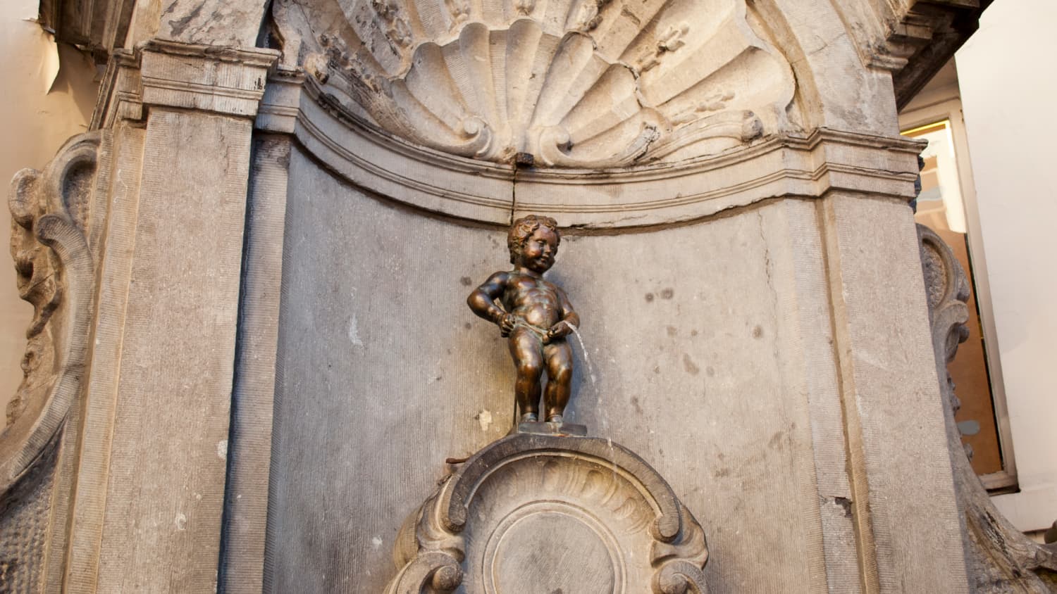 Manneken Pis in Brüssel
