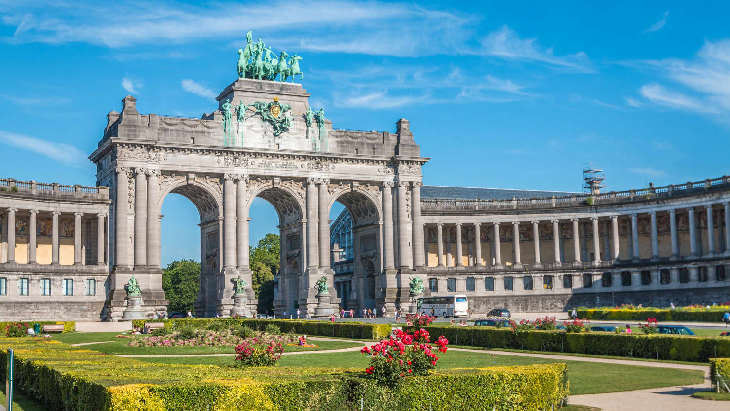 Triumphbogen im Parc du Cinquantenaire in BRüssel