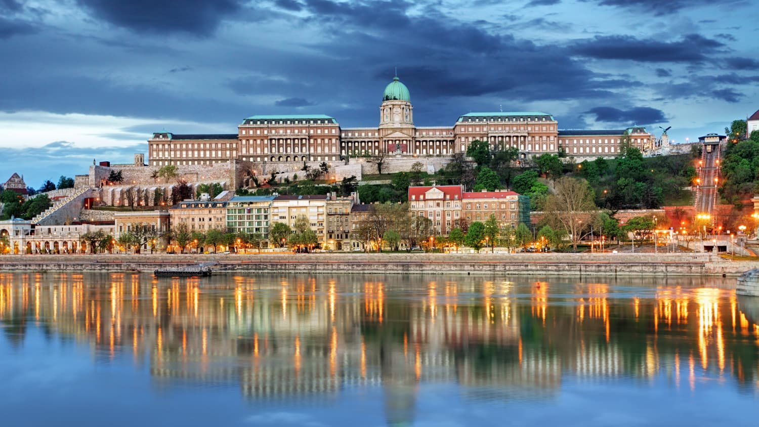 Burgpalast in Budapest