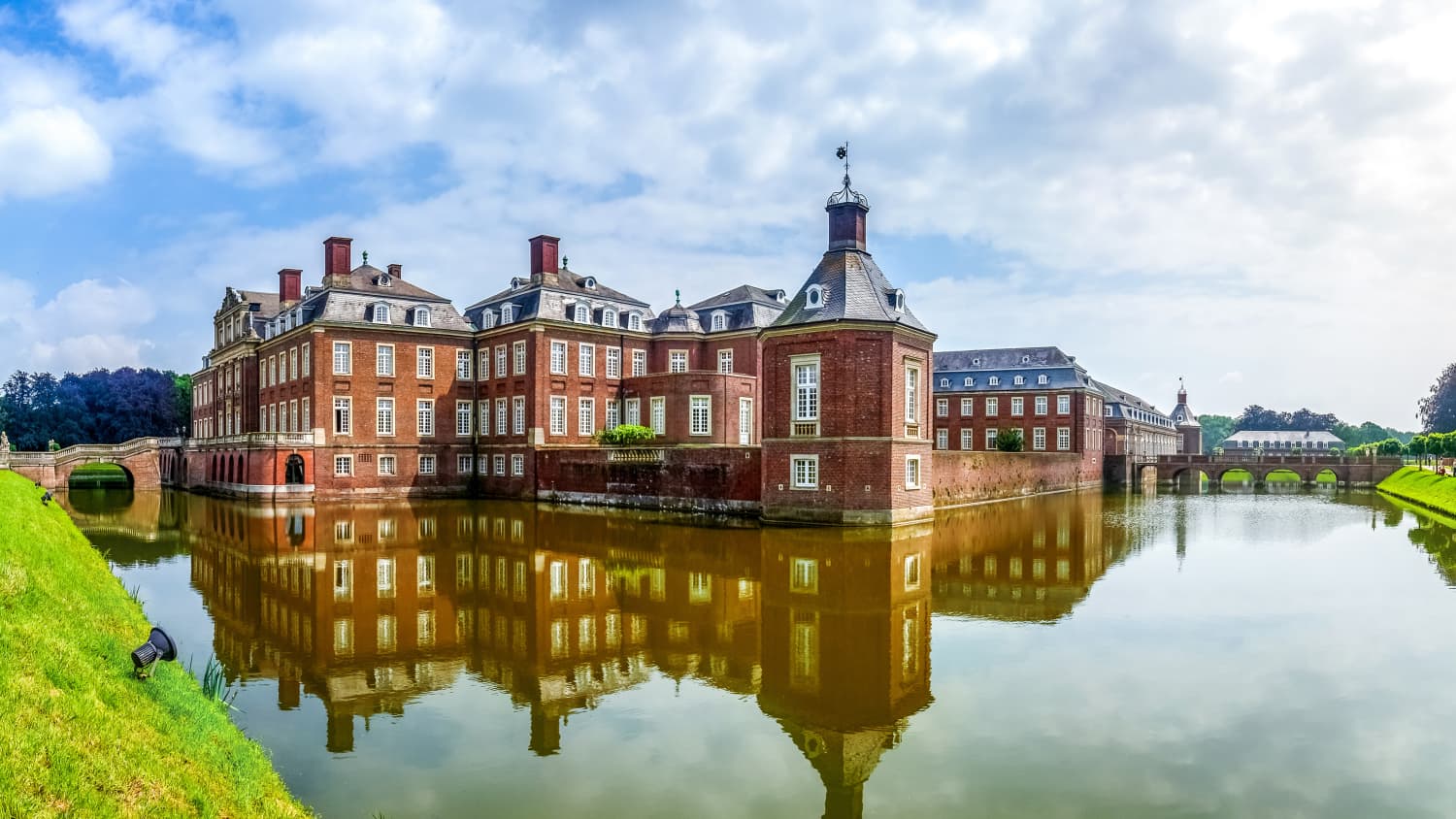 Außenansicht des Wasserschloss Nordkirchen