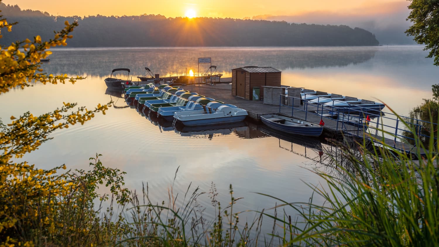 Bootsverleih am Biggesee