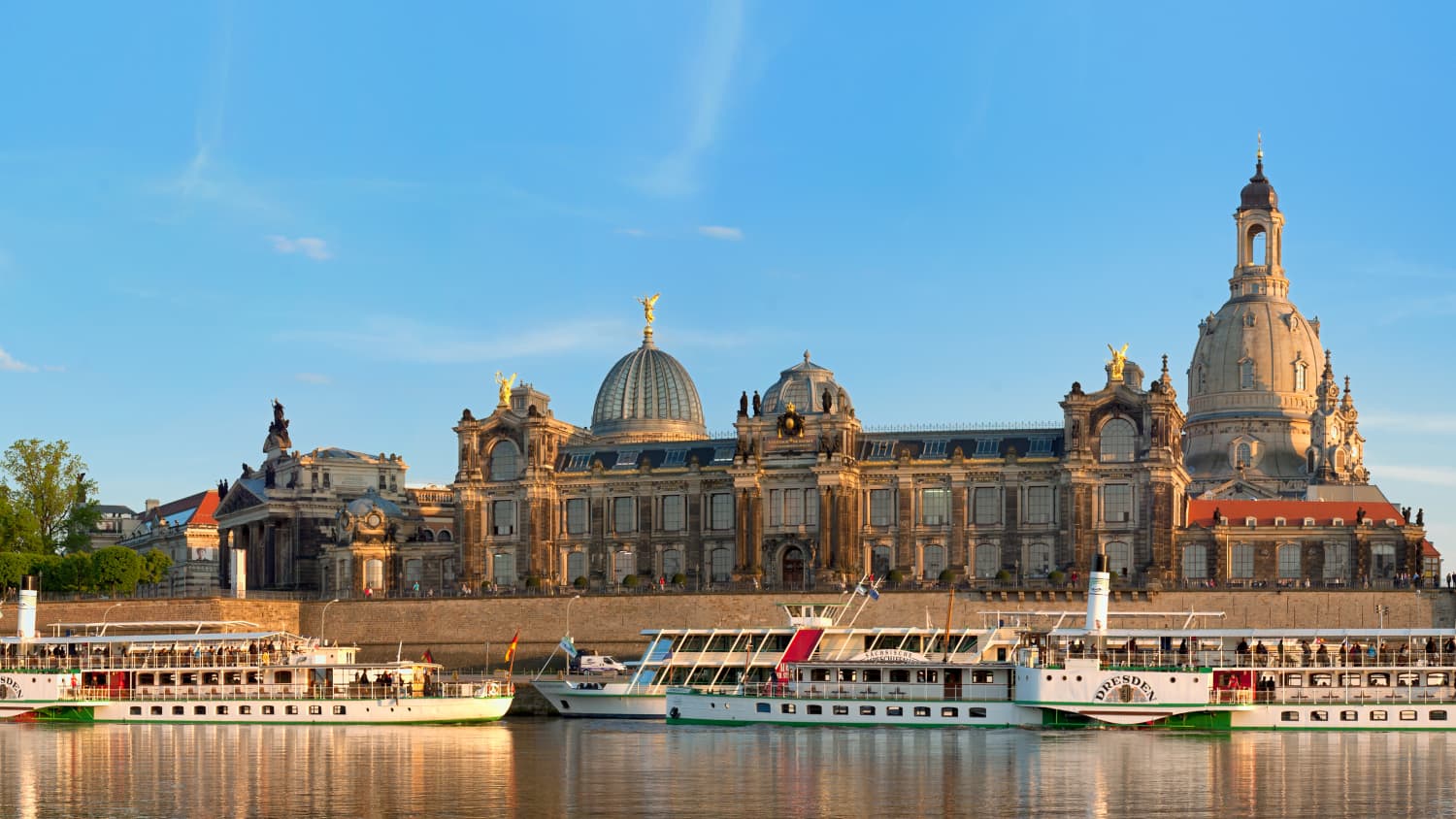 Die Brühlsche Terrasse in Dresden