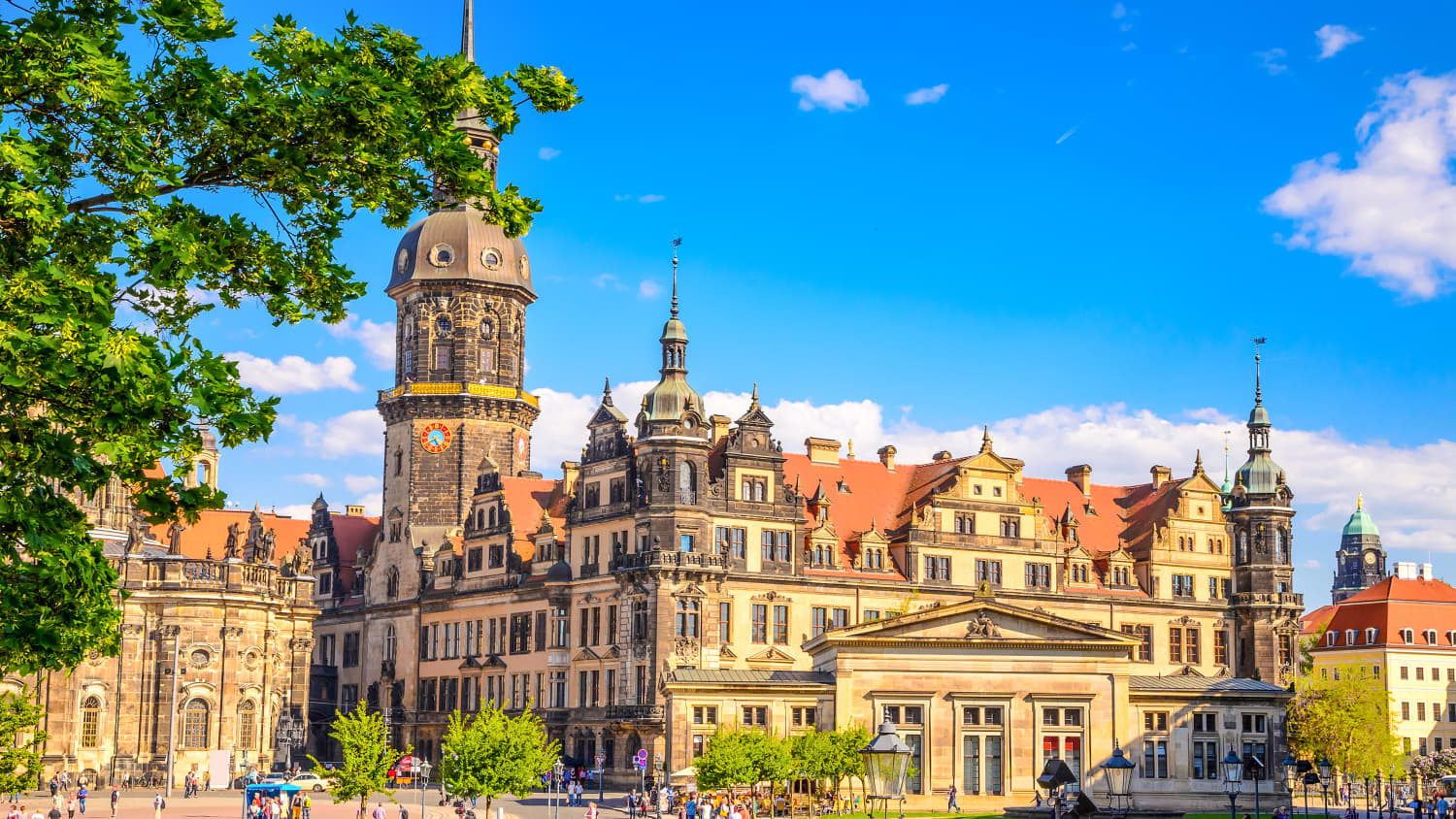 Das Residenzschloss in Dresden
