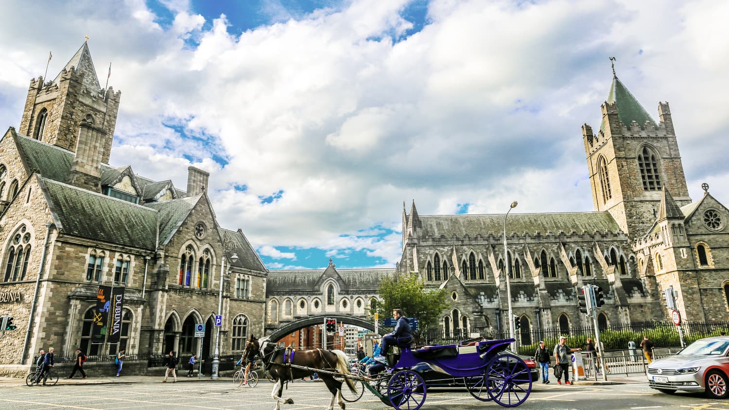 Aufnahme der Christ Church Cathedral in Dublin