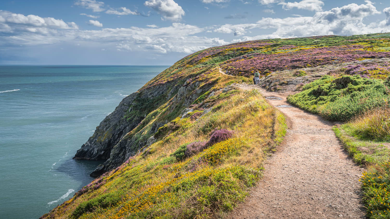 Aufnahme der Howth Cliff in Dublin