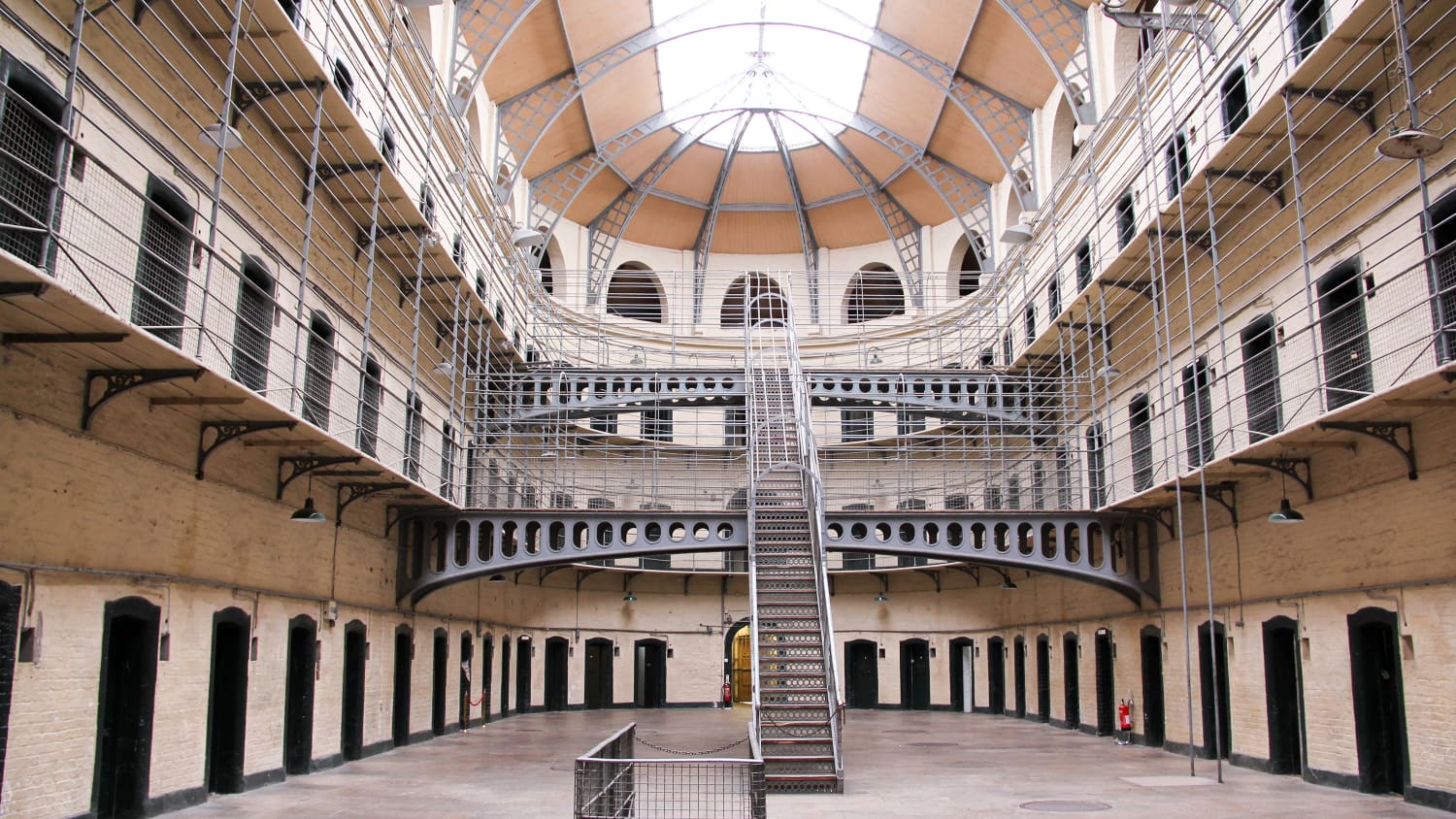 Aufnahme des Kilmainham Goal in Dublin